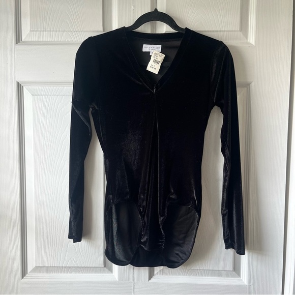 NEW RIPLEY RADER velvet bodysuit size 3 - Picture 1 of 4
